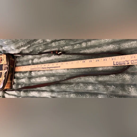 PATRICIA NASH RIMINI DOUBLE ZIP BOX SMALL LEATHER CROSSBODY - Picture 5 of 15